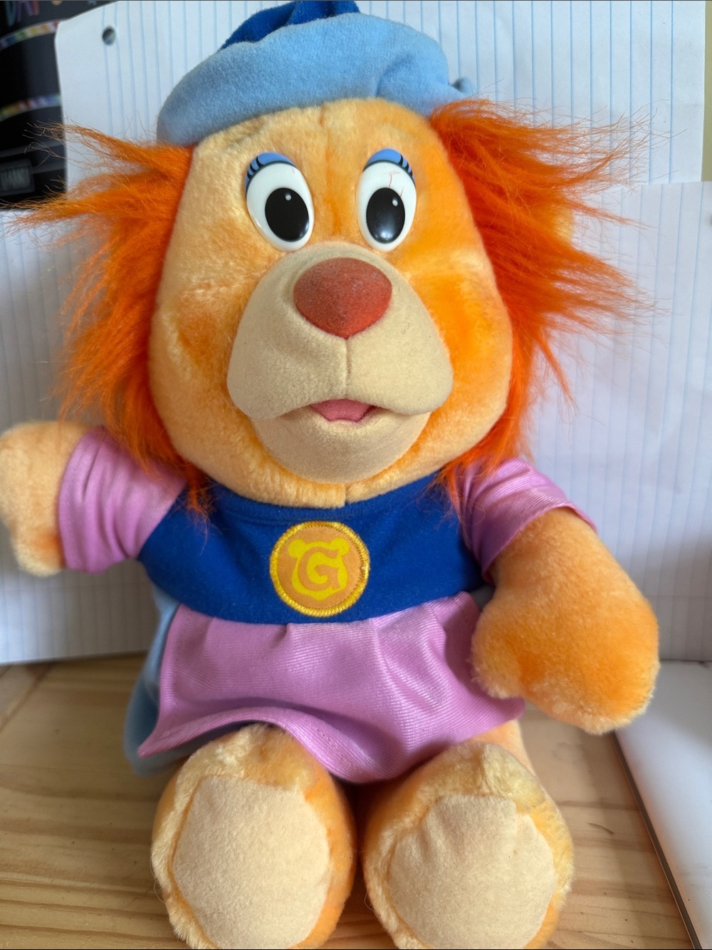 1985 Walt Disney Fisher-Price Grammy Gummi vintage stuffie